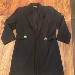 NYCC Black Tailored Blazer with 3/4 Sleeves